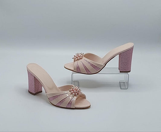 chaussures à talon mules femmes