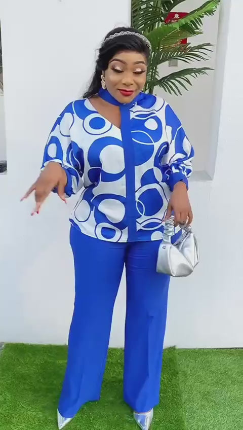 Ensemble bleue Davinia